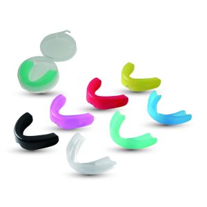 Mouth Guard Gum Shield: Single - W/Case  ( B310B )